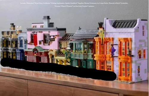 

Строительные блоки Diagoned Alley 20007, Классическая модель из фильма «Поттер», детские игрушки «сделай сам», подарок для детей, 10217