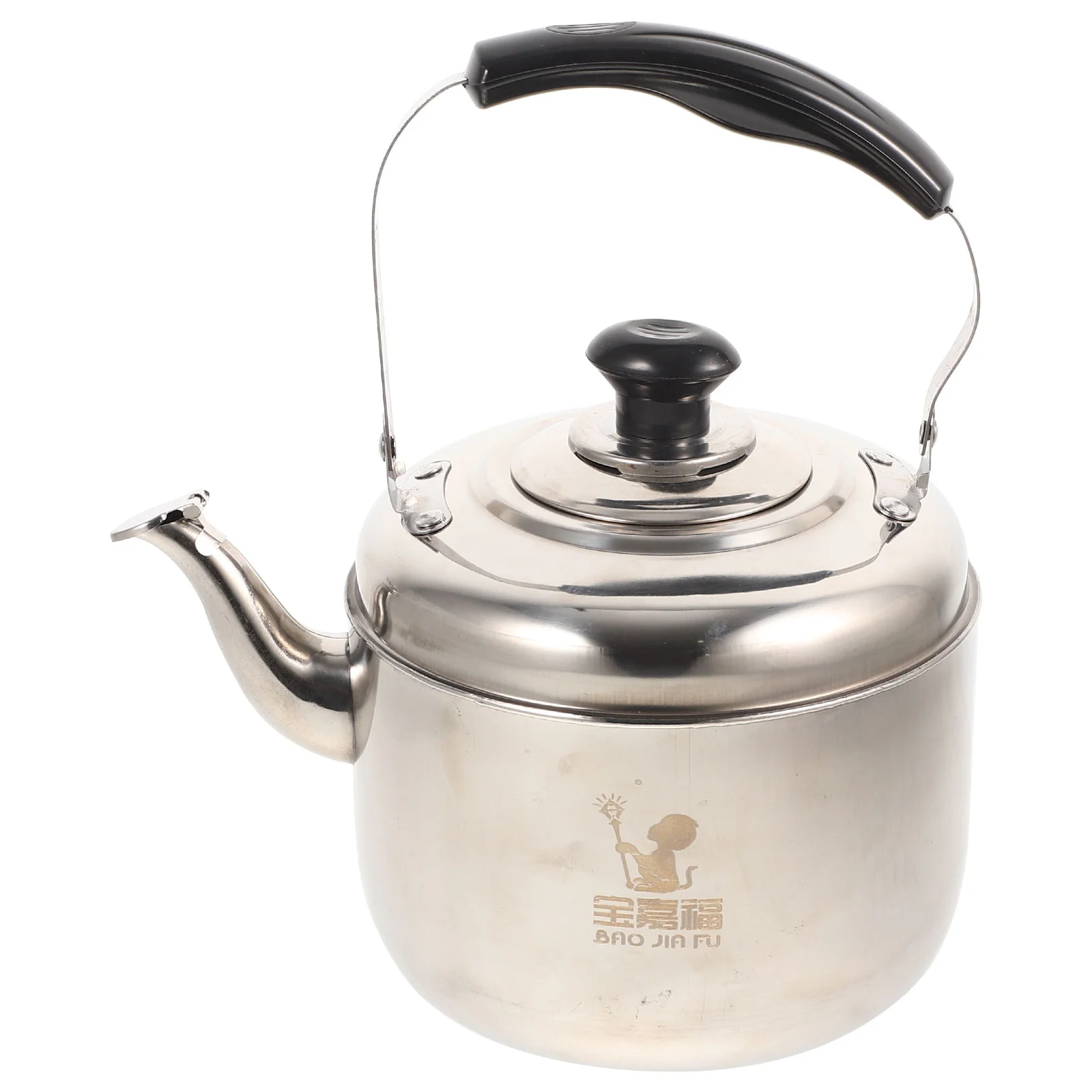 

Stainless Steel Tea With Lid Stainless Steel Kettle Whistling Kettle Boiler Kettle for Boiling Home Kitchen