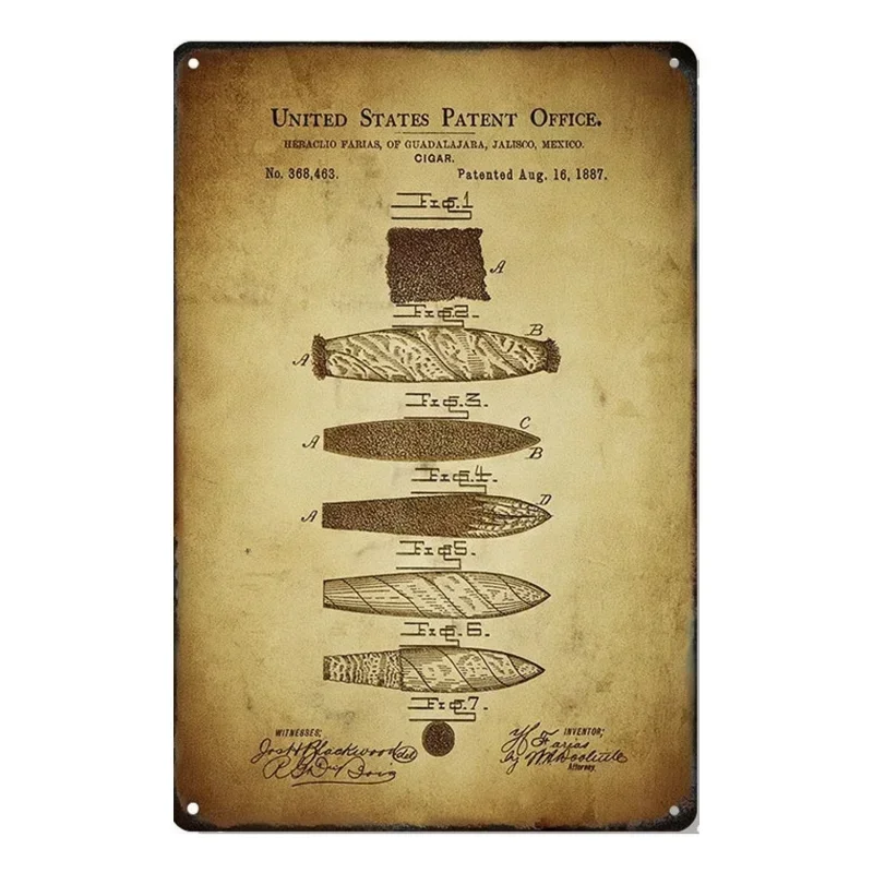 Винтажные сигары металлические постеры жестяные вывески для виски бар кафе