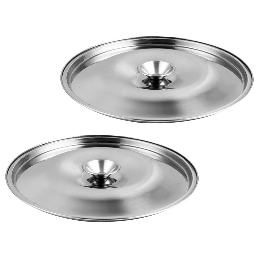 

2Pcs Jar Lid Stainless Steel Oil Jar Cover Replacement Oil Pot Lid Kitchen Seasoning Jar Lid Metal Lid