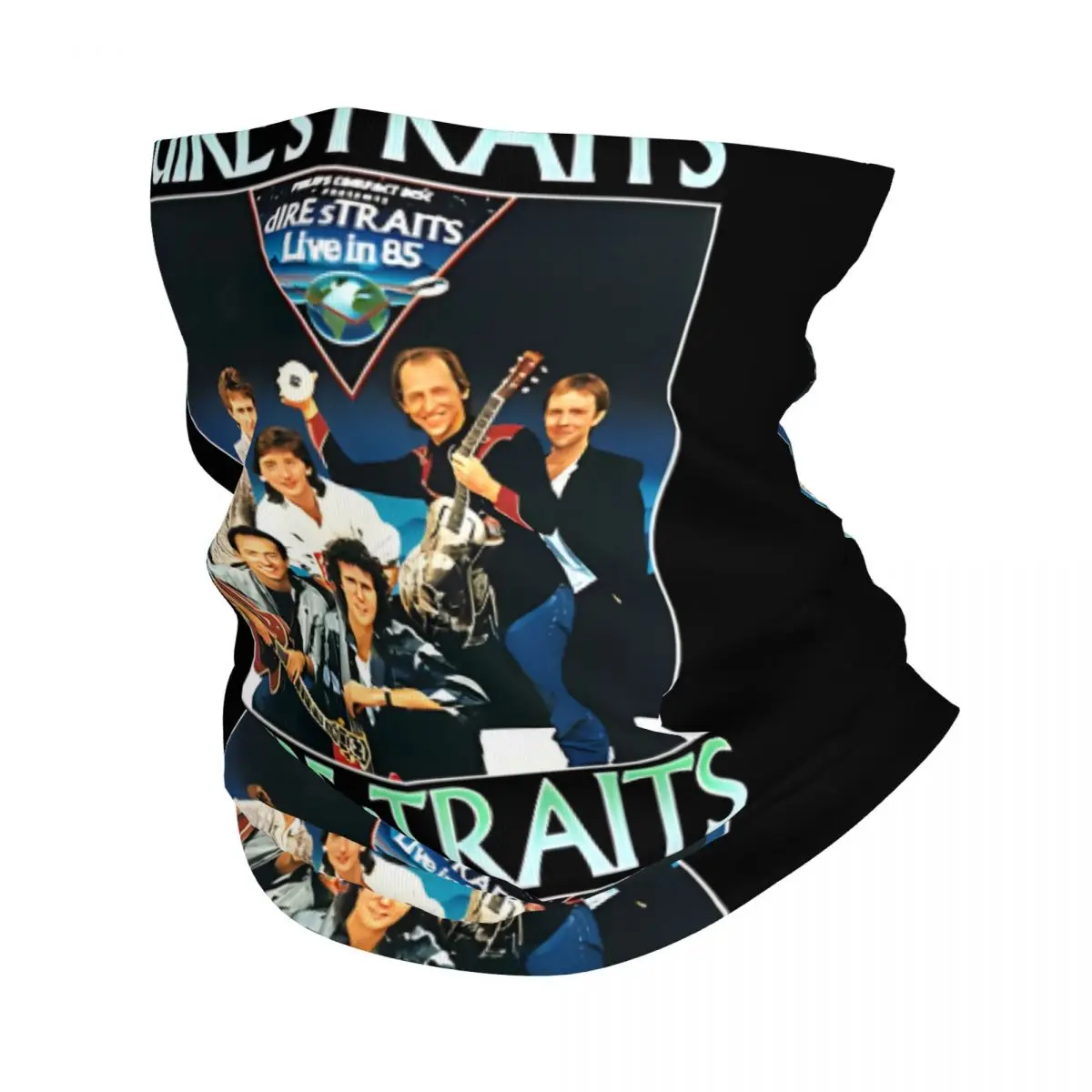 Рэп хип-хоп рэпер 90 винтажная прямая бандана шея гетры с принтом мотоциклетный