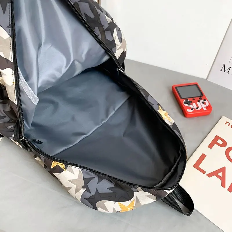 Fashion Waterproof Schoolbag for Teens Student Backpack Multi Pocket Nylon Girls Boys Bagpack Women Laptop Men Mochila