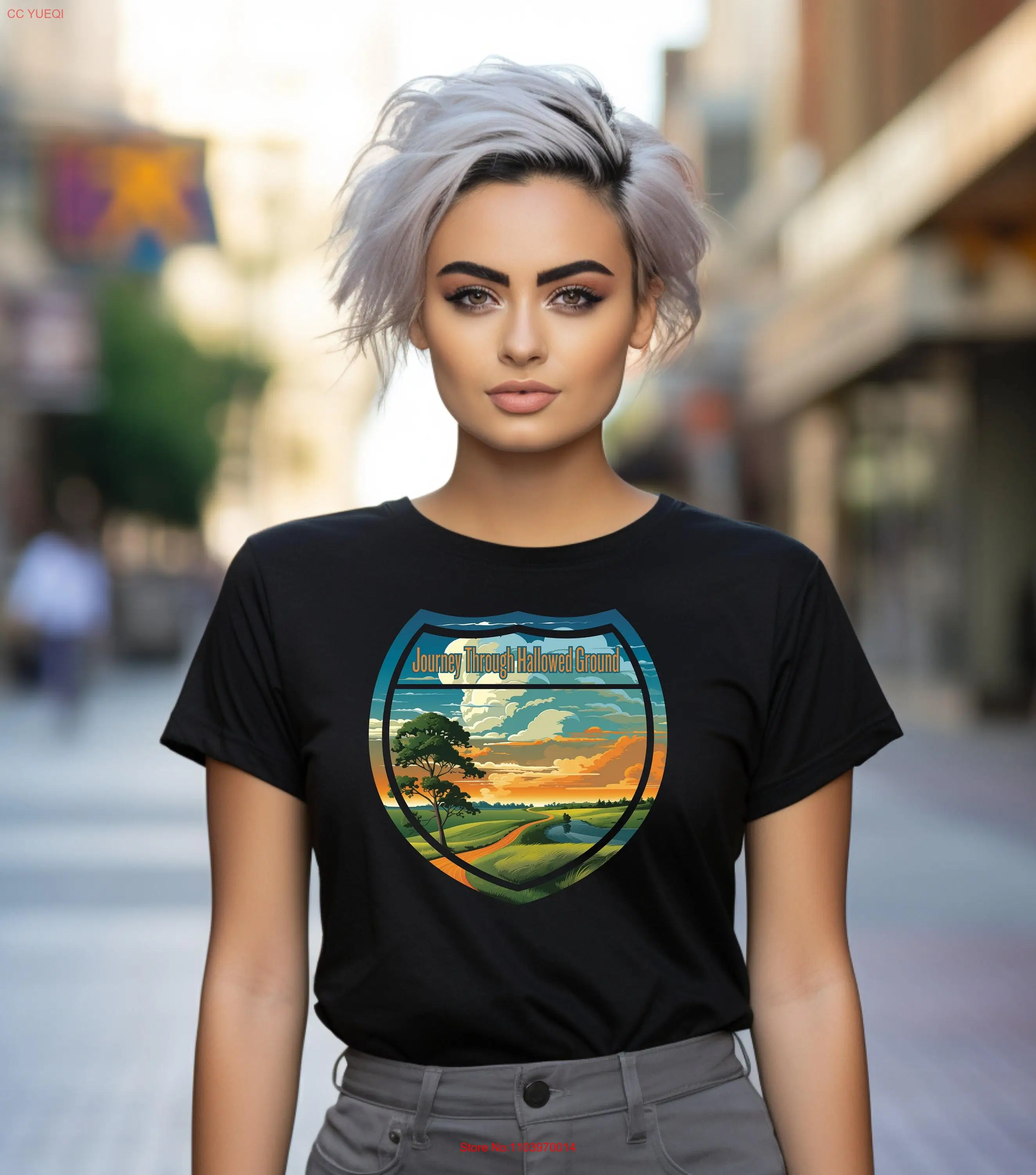 Journey Through Hallowed Ground National Scenic Byway T Shirt long or short sleeves