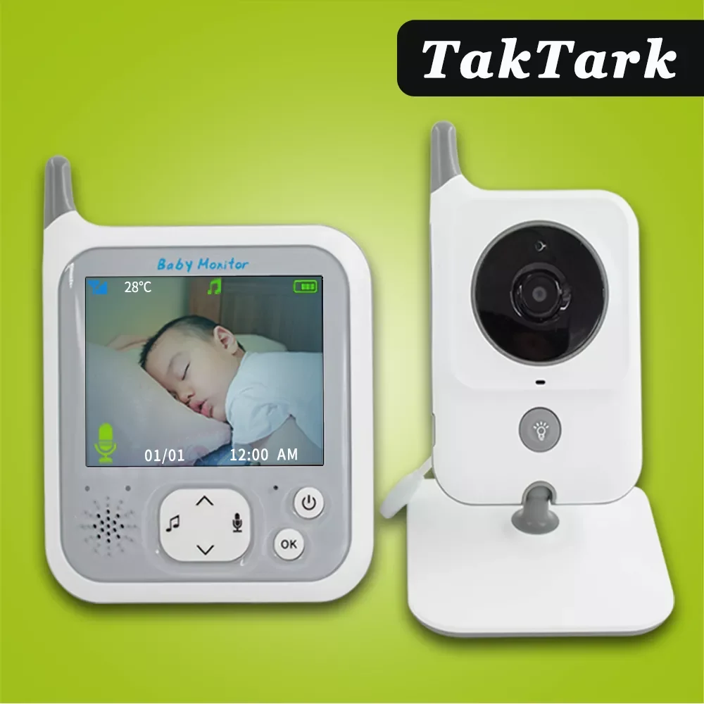 

TakTark 3.2 inch Wireless Video Color Baby Monitor Night Light portable Baby Nanny Security Camera IR LED Night Vision intercom