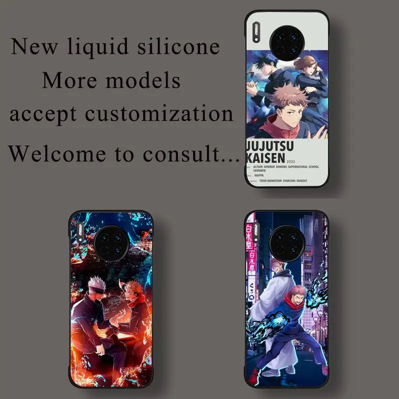 

jujutsu kaisen Phone Case For Huawei P40 P20 P30 lite Pro P Smart 2019 Mate 40 20 10 Lite Pro Nova 5t