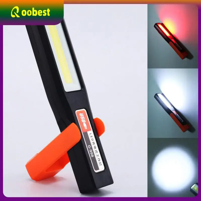 

Tail Strong Magnetic Adsorption Usb Light Size 19.7 3.7 3.3cm Flashlight Intelligent Usb Direct Charging Usb Flashlight Lights