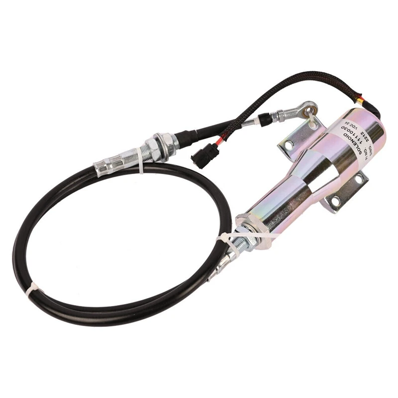 Соленоид остановки 24 В для колесных погрузчиков Volvo запасные части L70C L120C L90C L220D L70D