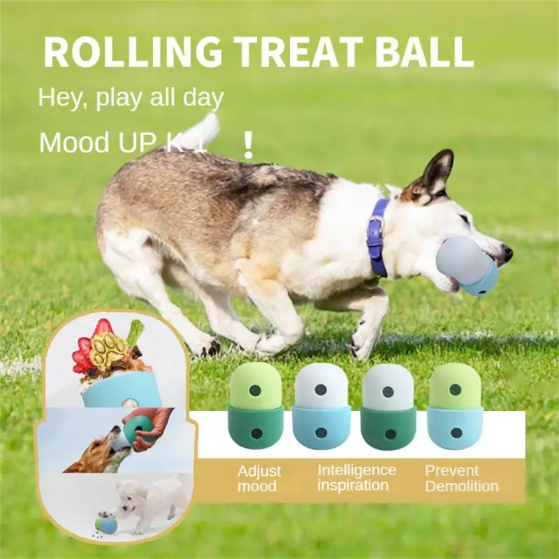 

Easy To Clean Pet Leakage Toys Leaking Ball Scratch-resistant Safe 1pc Dog Chew Toys Pet Toys Detachable Dog Toys High-quality