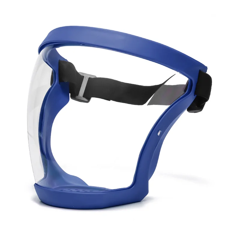 

Transparent Full Face Shield with Filters Oil-splash Proof Mask Splash-proof Facial Shield Protection Face Cover Safety Mask