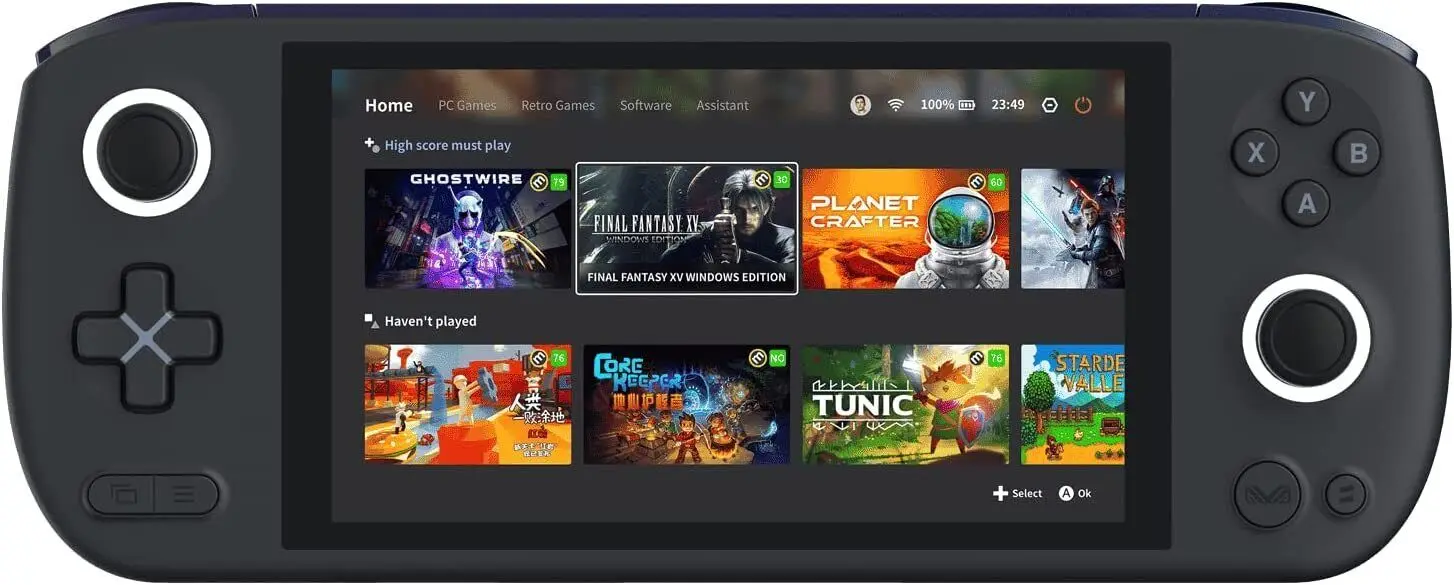 AYANEO AIR PRO ПК Polar Black игровой портативный с AMD Ryzen