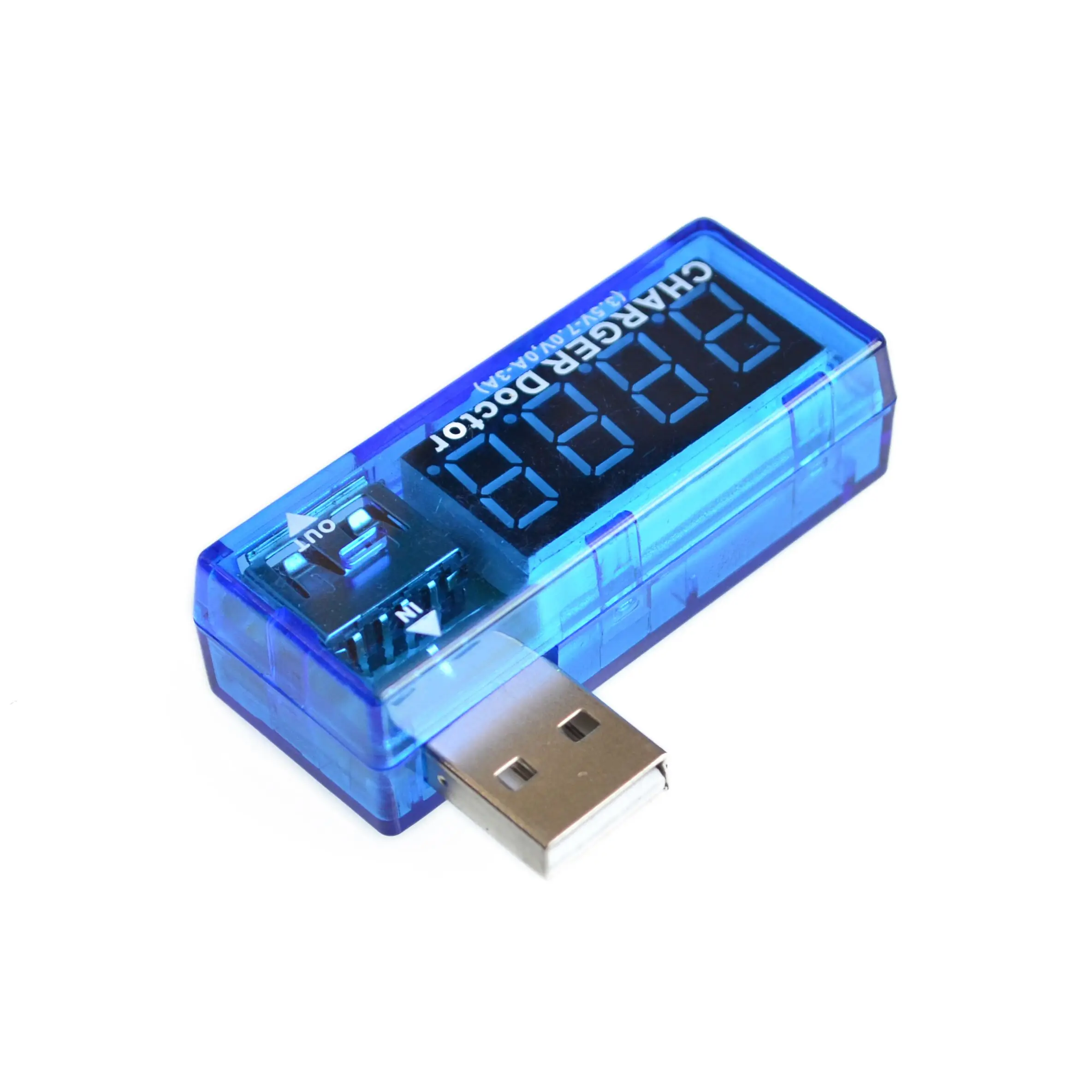 

1Pcs Digital USB Mobile Power charging current voltage Tester Meter Mini USB charger doctor voltmeter ammeter