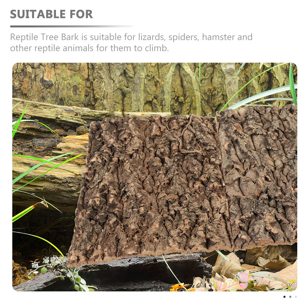 3 шт. игрушка кора рептилий среда обитания дерево платформа змея восхождение