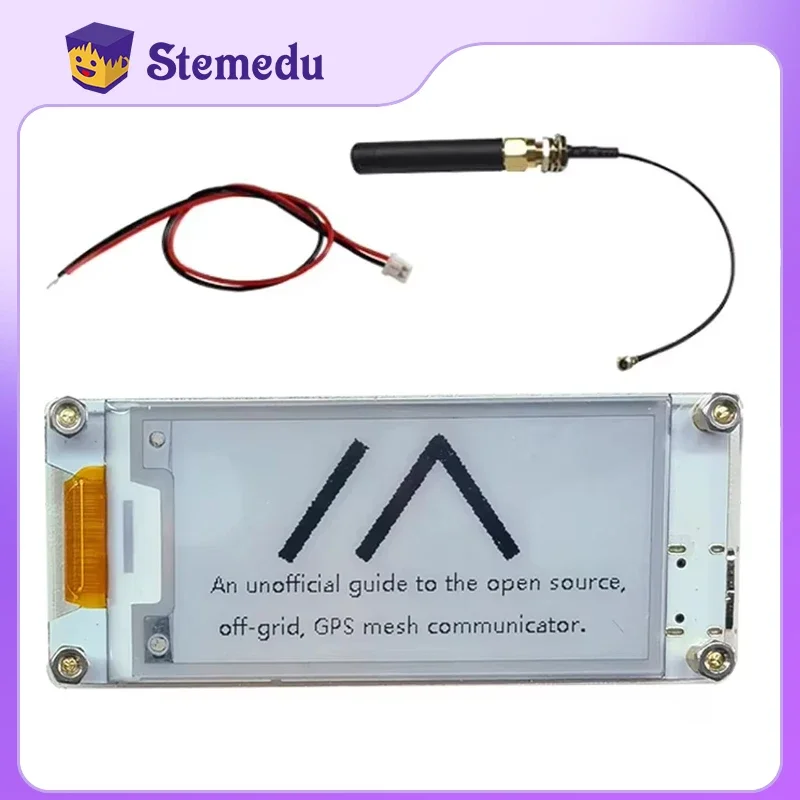 Heltec Meshtastic ESP32 Беспроводной бумажный дисплей Eink Smart Price Tag Электронная этикетка полки через Bluebooth SX1262 LoRa и Wi-Fi