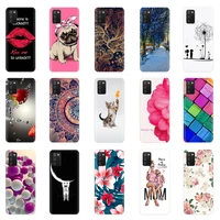 for samsung galaxy a03s case a037f phone case bumper tpu silicon back cover for samsung a03s a 03 s 2021 shockproof cute case