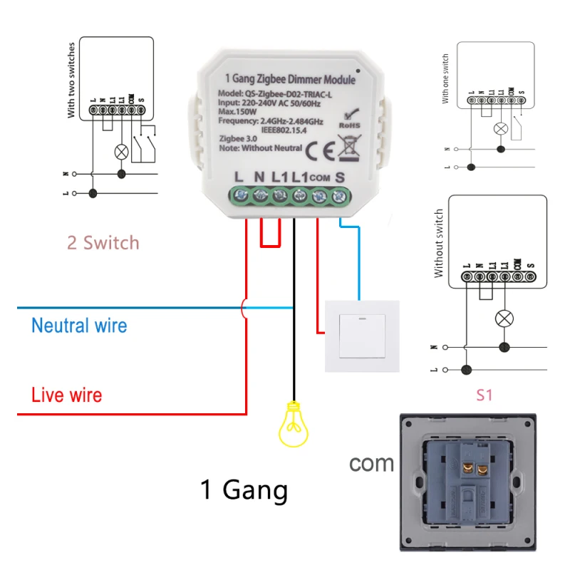 Mini smart switch подключение к выключателю схема