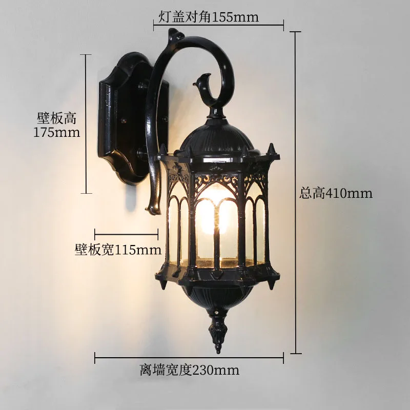 

Настенный светильник WECUS для улицы