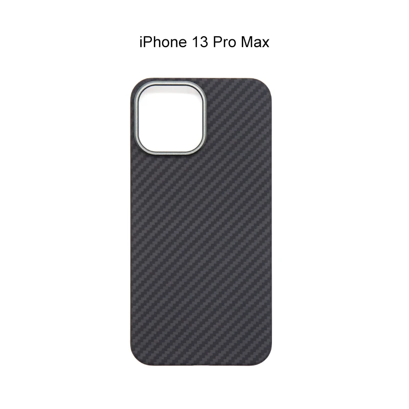 

Carbon fiber iPhone13 Pro Max Phone cover black matte lens circle lens protection fashion iPhone 13 promax shell carbon fiber