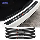 Наклейка на задний бампер из углеродного волокна для Hyundai i10 i20 i30 i40 ix35 TUCSON Elantra SONATA GENESIS SOLARIS VEOSTER TRITON ACCEN