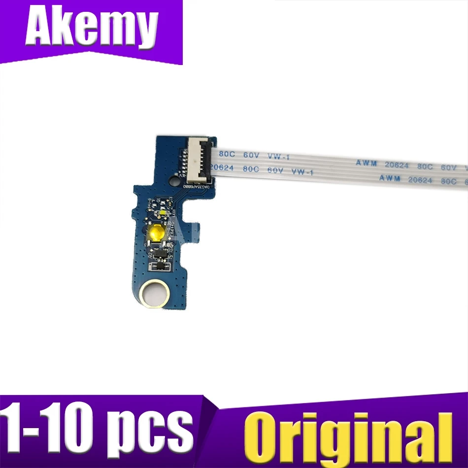 

1-10 шт. оригинал для HP 15-AX фотоэлемент кнопочный выключатель питания DAG35APB8B0 100% протестирован Быстрая доставка Бесплатный кабель