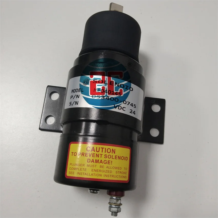 Электромагнит отключения подачи топлива ME040145 053400-73500 30898-04700 24V для переключателя