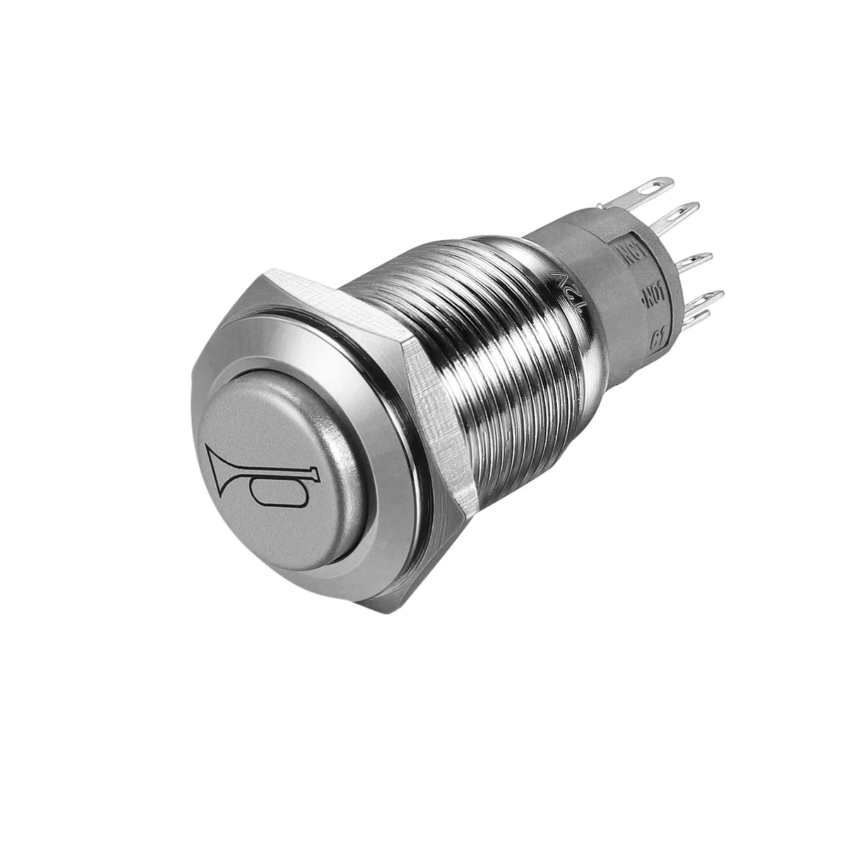 

Buttons Push Doorbell Boat Car Momentary Pushbutton Switch LED Waterproof Metal