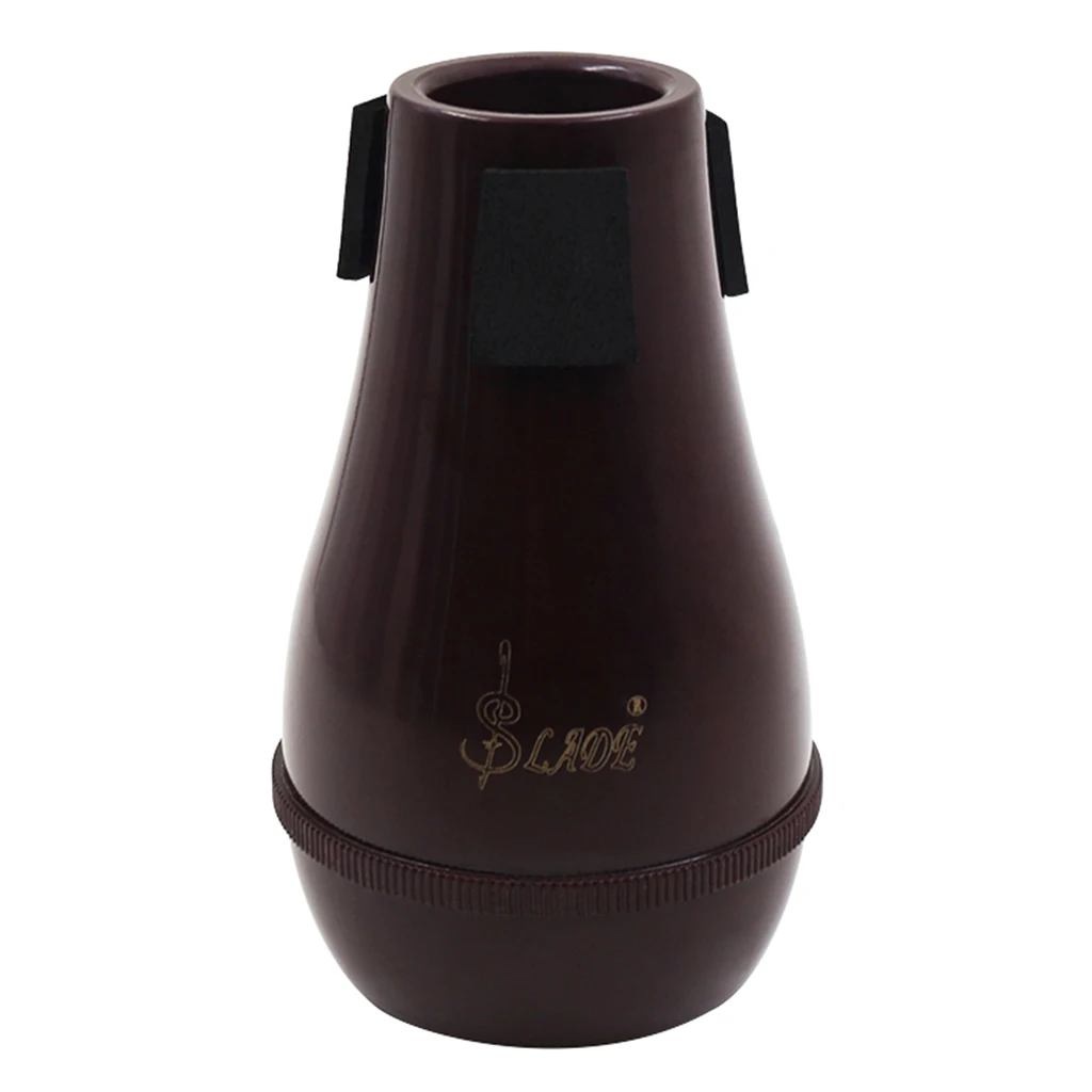 

Trombone Straight Mute Silencer Sourdine for Alto Tenor Trombone - Dark Red
