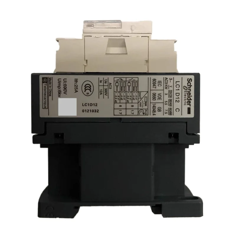 Контактор Schneider LC1D12P7C 230ВAC 12А