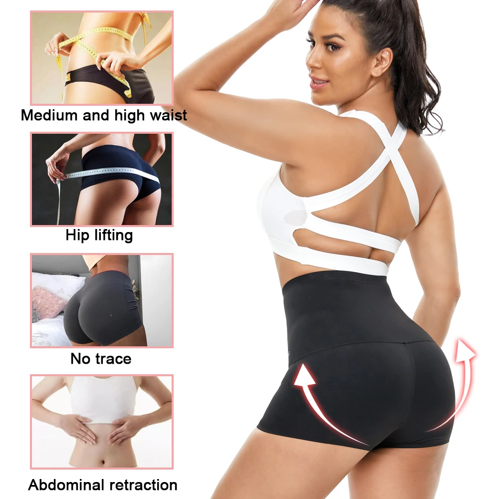 SEXYWG Shapewear Short Leggings High Waist Body Shaper Leggings for Tummy Control