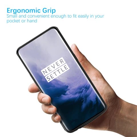 Чехлы для внешнего аккумулятора 6800 мАч для Oneplus 7 Pro, внешний портативный аккумулятор, Противоударная задняя крышка для зарядки