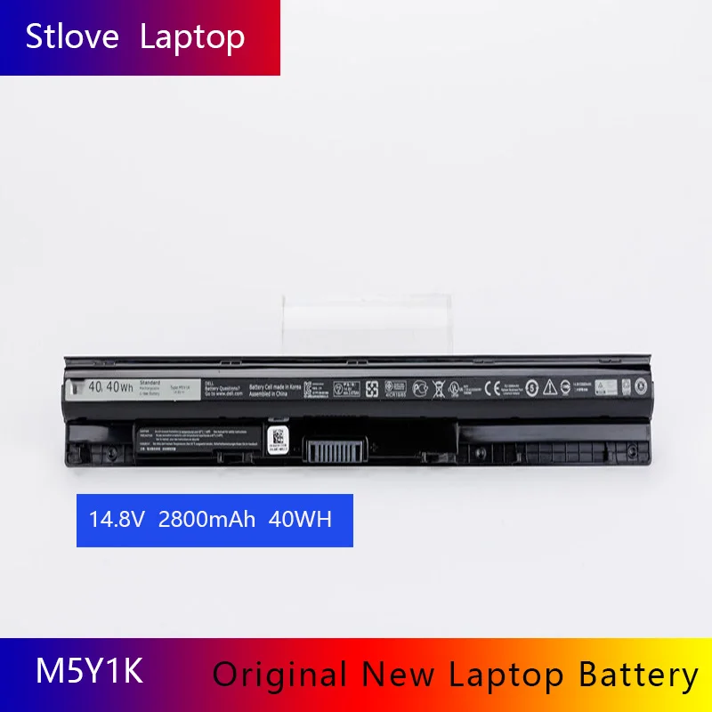 Аккумулятор для ноутбука K185W M5Y1K 14 8 в 40 Вт/ч Dell Inspiron 15 3000 5000 5555 5558 5559 3552 3558 3567 3452 3458