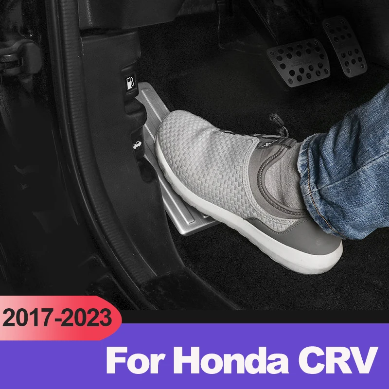 

Автомобильная подставка для ног из нержавеющей стали, нескользящая подставка для ног для Honda CR-V CRV 2017 2018 2019 2020 2021, аксессуары