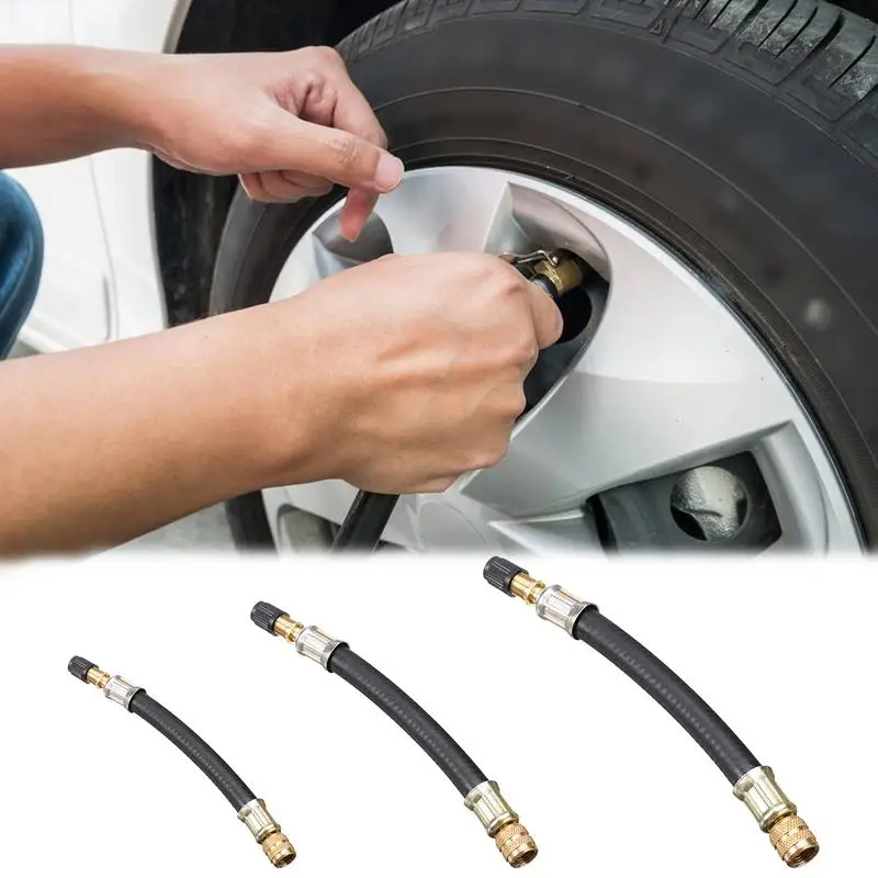 Удлинитель клапана шины резиновый герметичный удлинительный шланг для твердый