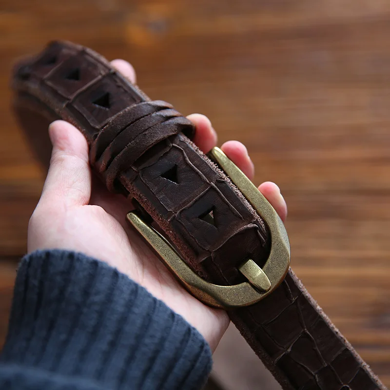 

SIKU leather men's belt fashion leisure belts men leather jeans belt