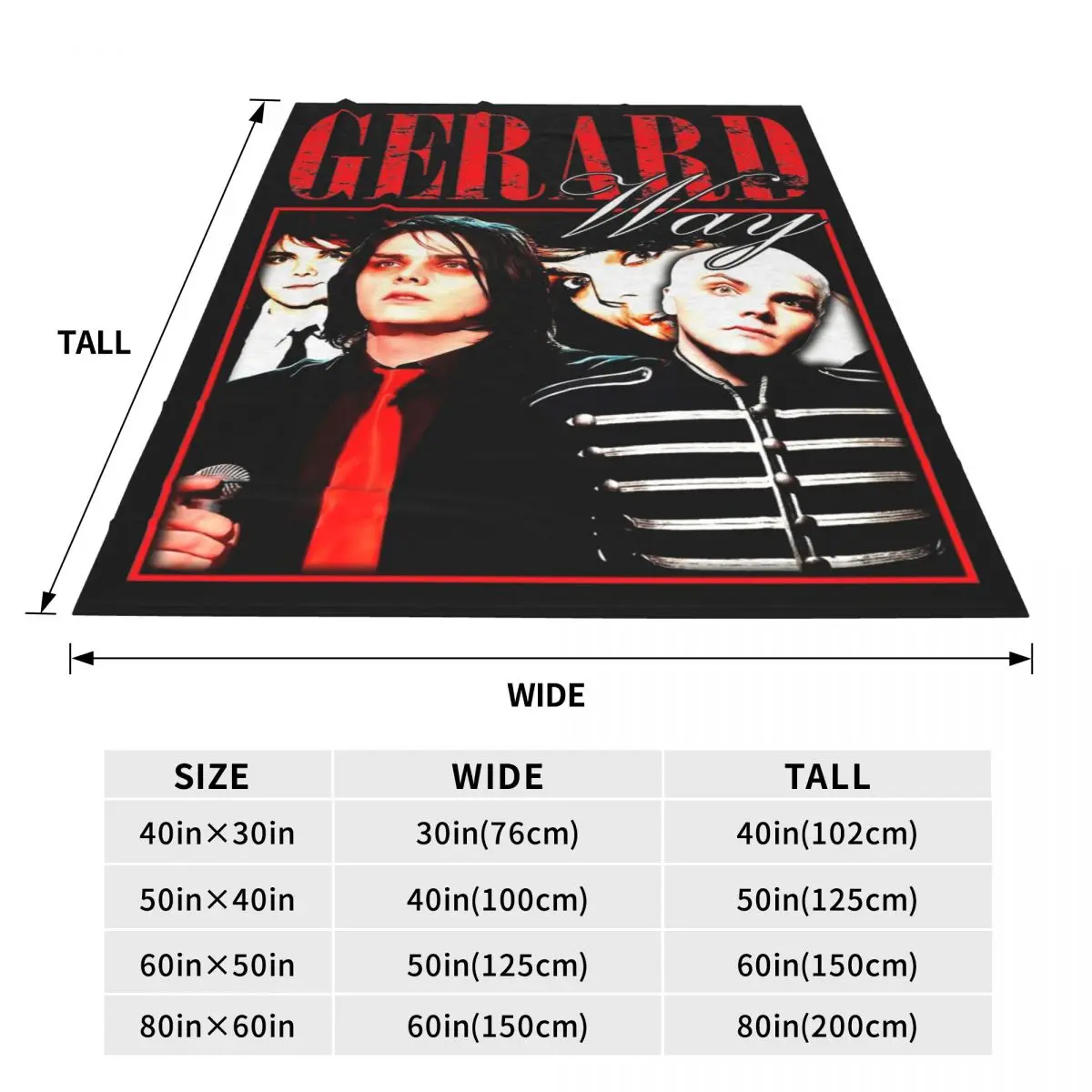 Gerard Way MCR одеяла коралловый флис плюшевое летнее многофункциональное супермягкое