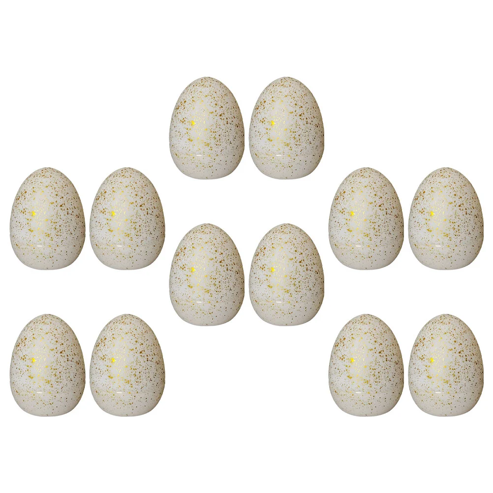 

12Pcs Egg Shaped Night Lamps LED Atmosphere Lights Party Glowing Adornments