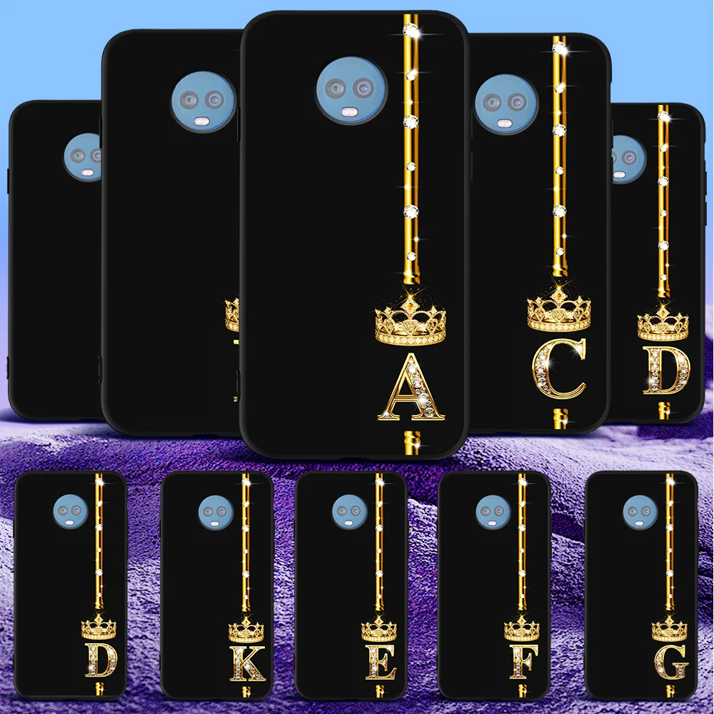 Чехол для телефона Motorola Moto G6 PLUS мягкий силиконовый защитный черный чехол из ТПУ с