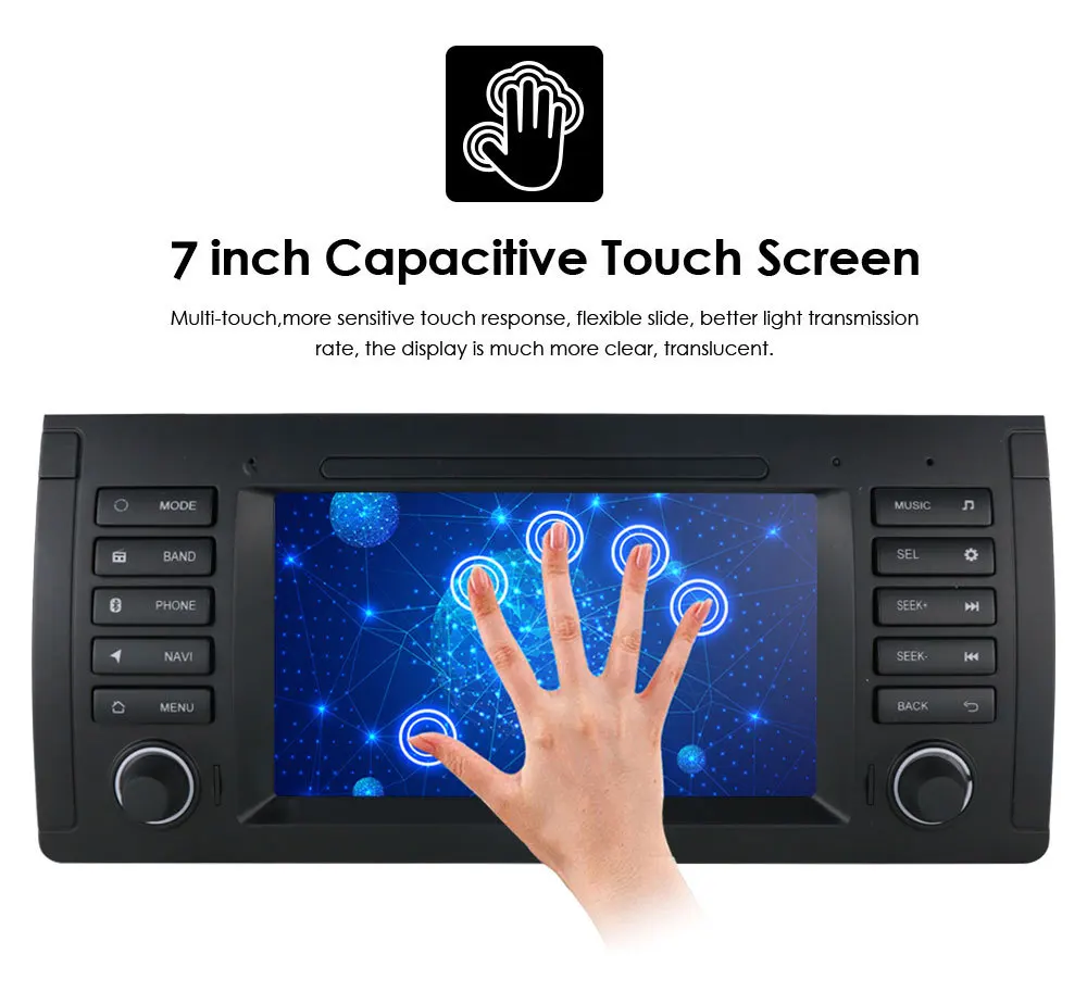 Автомагнитола на Android стерео GPS для B M W M3 E39 X5 dvd-плеер аудио навигация |