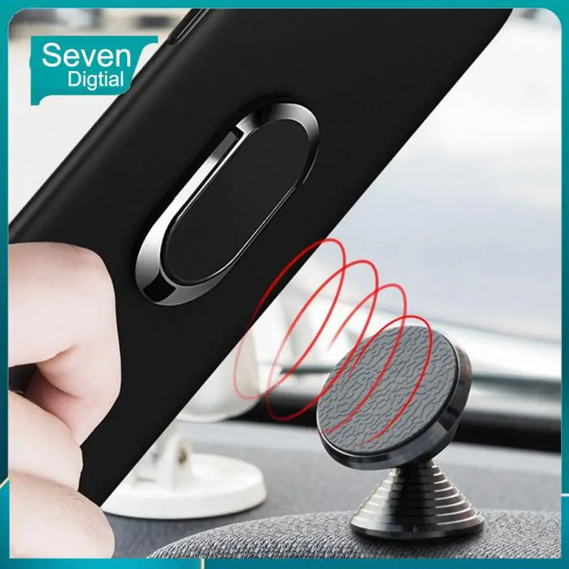 

Adhesive Phone Back Sticker Pad Bracket Desktop Rotating Car Magnetic Mount Universal Finger Ring Stand Grip Office Accessories