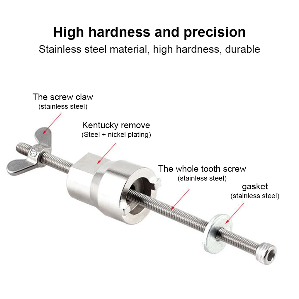 

Инструмент для удаления велосипедной ступицы из нержавеющей стали, универсальный инструмент для удаления электропластин, аксессуары для в...