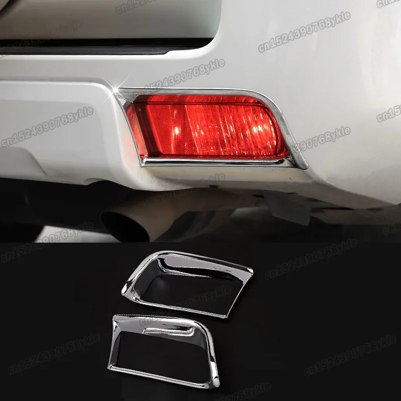 

Lsrtw2017 for Toyota Land Cruiser Prado J150 150 Car Rear Foglight Frame Trims Decorative Interior Accessories 2018