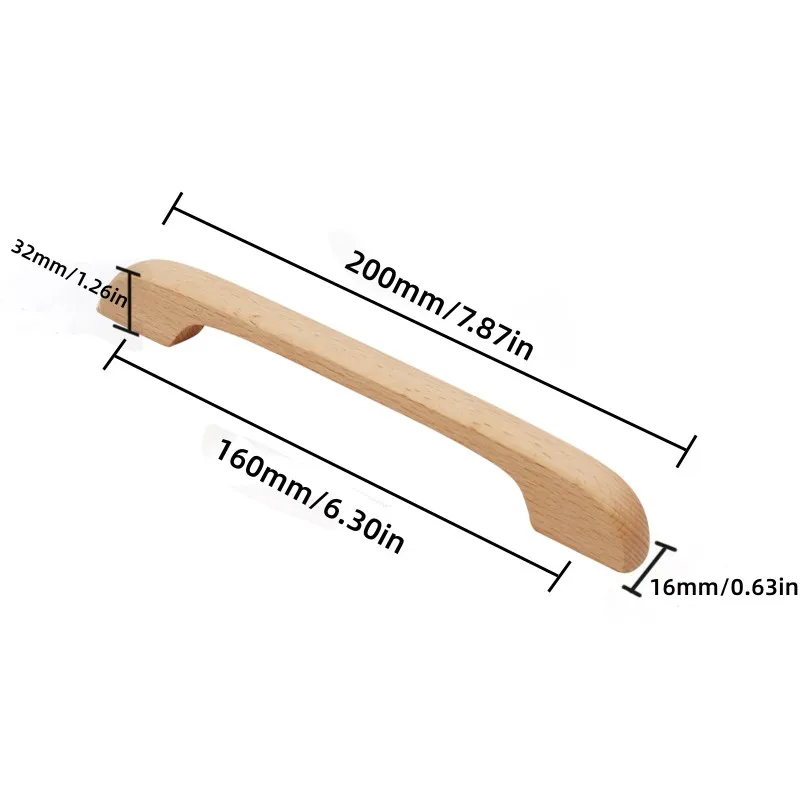 

Деревянные ручки для шкафов XMSJ