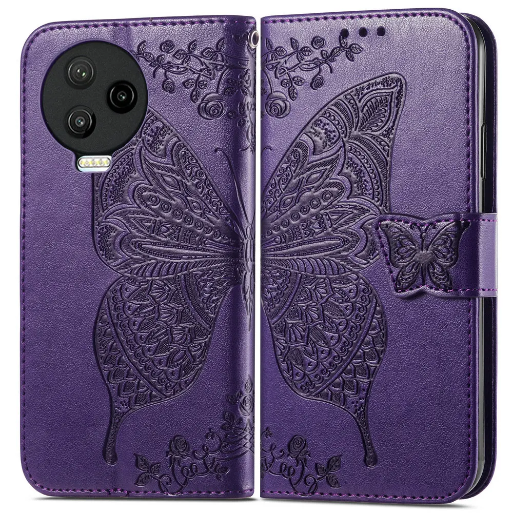 

2023 For Infinix Note 12 2023 NFC Protective Case Butterfly Leather Book Funda Infinix Note 12 Pro Case Note12 G96 G88 5G Phone