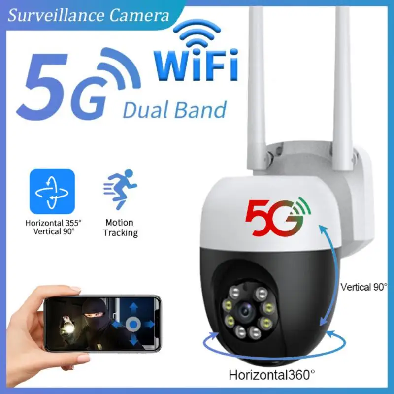 

200W PTZ Surveillance IP Camera 4mm HD Lens Full Color WIFI Security CCTV Camera Outdoor Waterproof Support 128G Storage