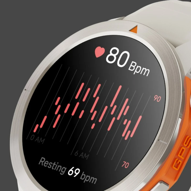 Спортивные умные часы с GPS AMOLED Bluetooth компас точное позиционирование глубина 30