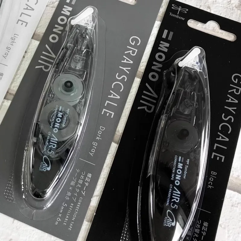 Tombow Grayscale Бесшумная корректирующая лента