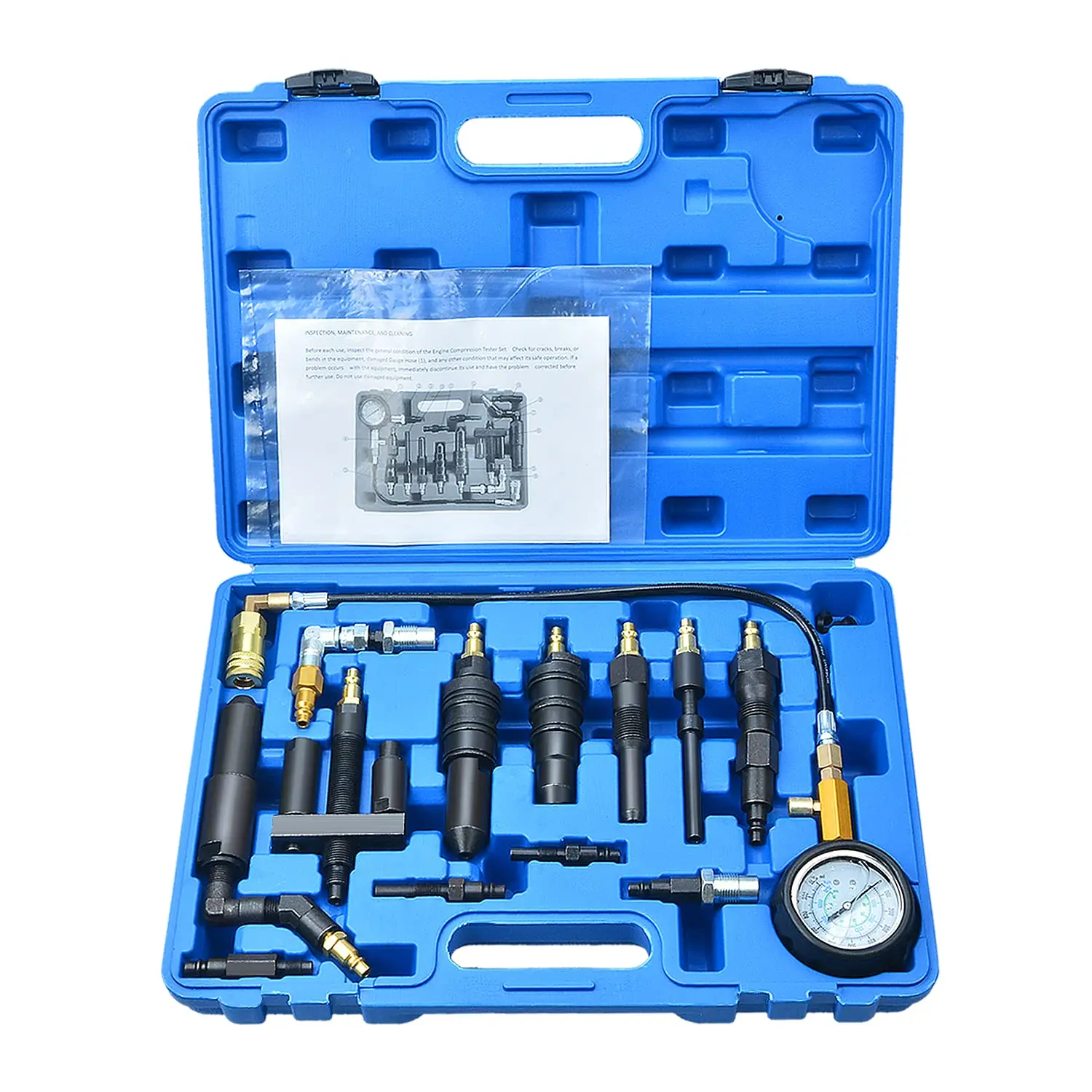 

Psi Diesel Engine Compression Pressure Tester for ford Cummins NAVISTAR Detroit