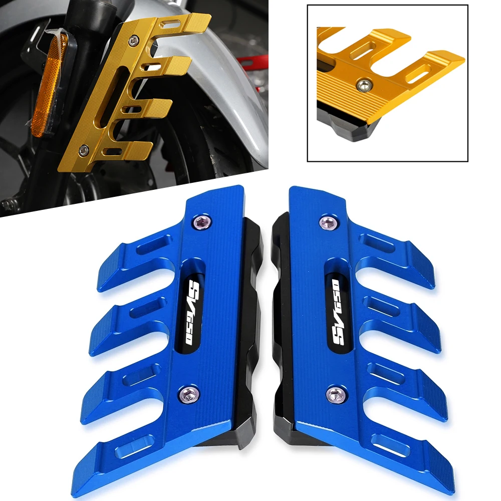 

Front Fender Side Protection Guard SV650 S X Mudguard Sliders For Suzuki SV650 S / X SV650S 1999-2003 2008 2009 SV 650 2011-2020