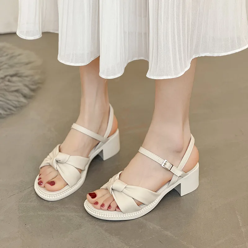 

Босоножки женские на высоком каблуке, в стиле ретро, черные, бежевые, на лето, 2022