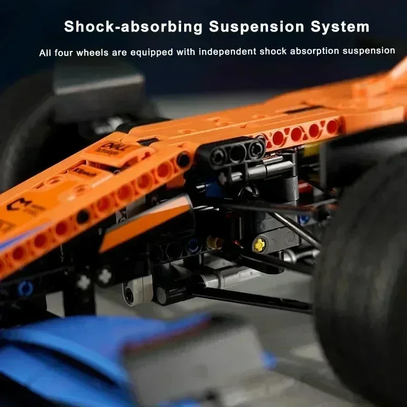 1431 шт. Технический F1 Formula 1 Суперкар Гоночный автомобиль Модель Строительные блоки Город 42141 Автомобильный комплект Кирпичи Игрушка для детей Подарок (art.: 3920ca85bc327) - 3920ca85bc327