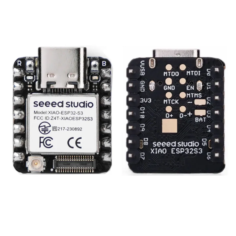 Фото 1-10 шт. XIAO ESP32C3/S3 Плата разработки Seeed studio ESP32 32-битный RISC-V с низким энергопотреблением Bluetooth WiFi XIAO ESP32S3/XIA0 ESP32 C3 №3